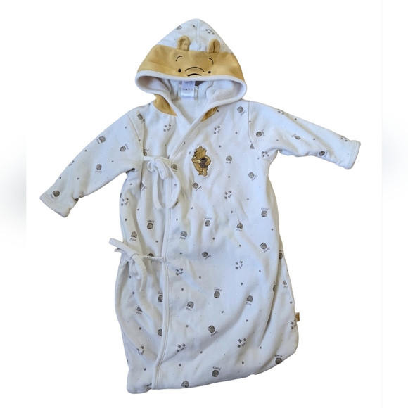 Disney Other - Vintage Y2K Disney Winnie the Pooh baby snuggly hooded swaddle sack